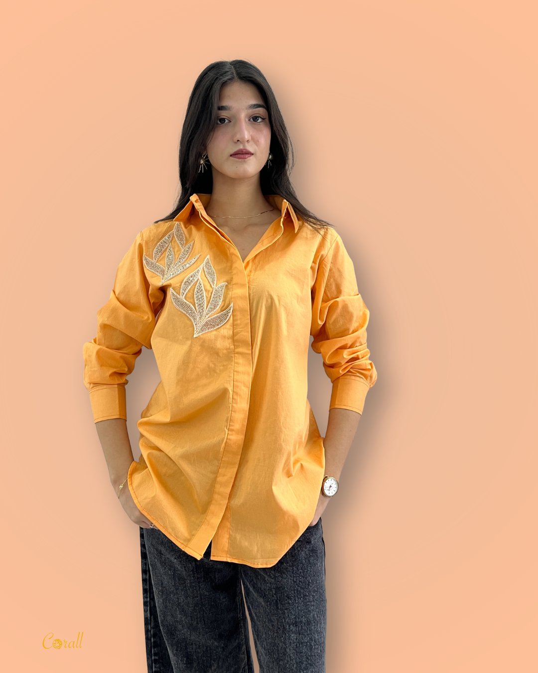 BLOSSOM EMBER SHIRT