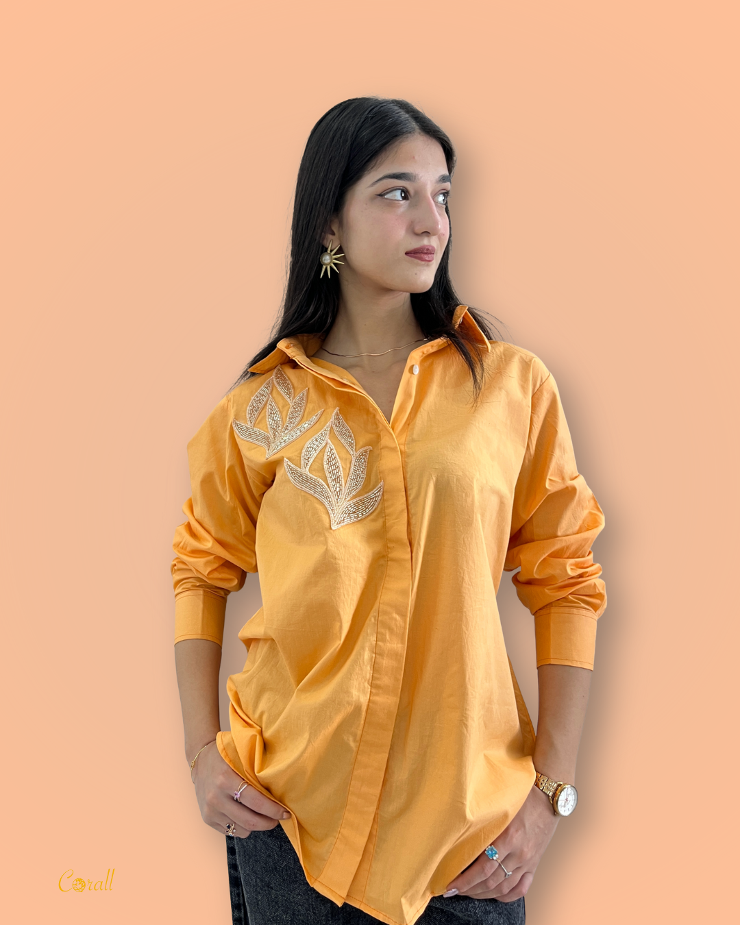 BLOSSOM EMBER SHIRT