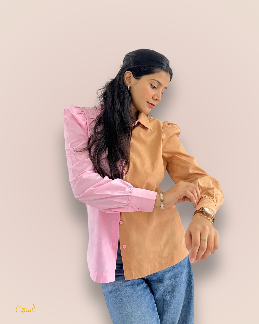 PEACHY SAND SHIRT