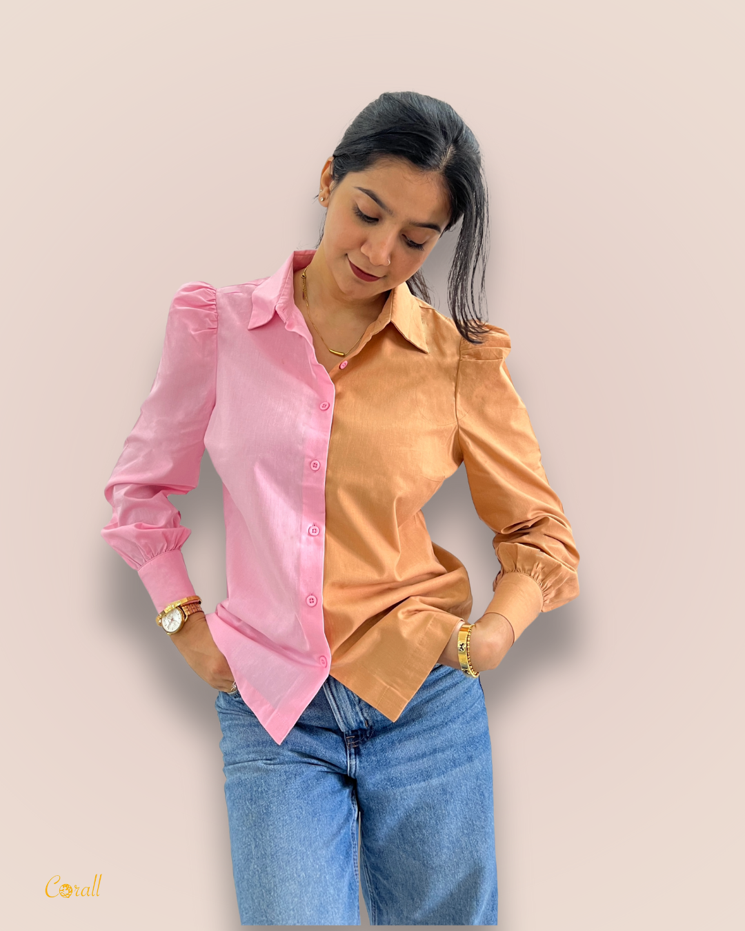 PEACHY SAND SHIRT