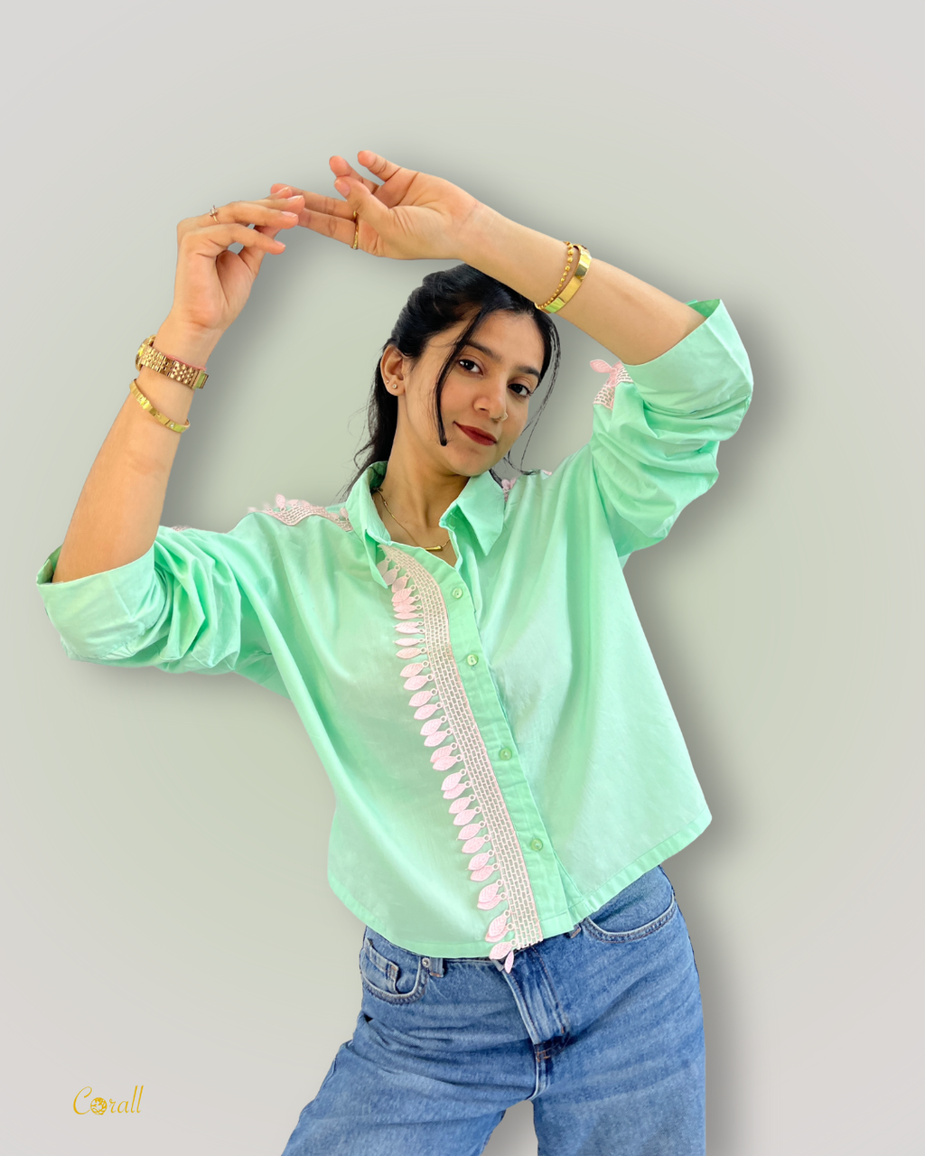 MINT WHISPER SHIRT